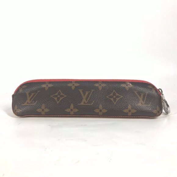 LOUIS VUITTON Monogram Trousse-Elizabet pencil case stationery pouch - Picture 1 of 14